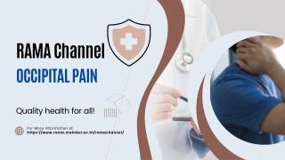 ปวดท้ายทอย | RAMA CHANNEL