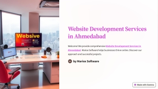 Top-Notch Website Development Services in Ahmedabad