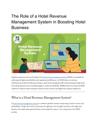 Hotel Revenue Management System