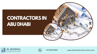 Contractors in Abu Dhabi PDF