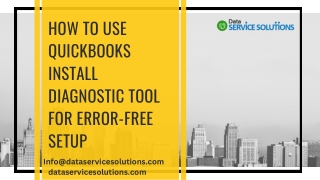 How to Use QuickBooks Install Diagnostic Tool for Error-Free Setup