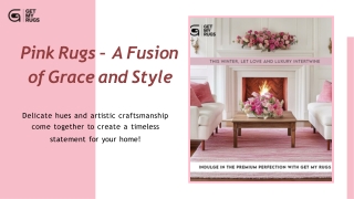 Pink Rugs – A Refreshing Pop of Color