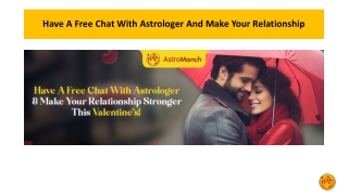 Have A Free Chat With Astrologer And Make Your Relationship