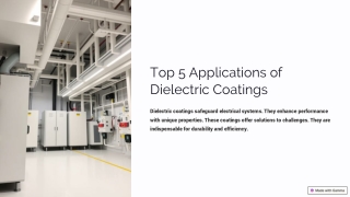 Top 5 Applications of Dielectric Coatings