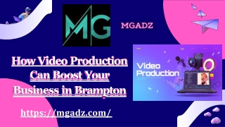 How Video Production Can Boost Your Business in Brampton