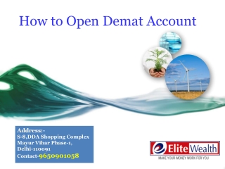 How To Open Demat Account