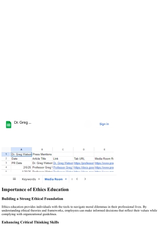 How an Ethics Course Can Transform Your Career Path