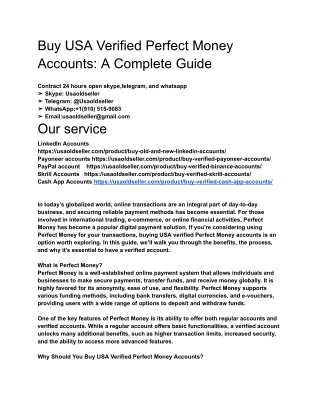 Buy USA Verified Perfect Money Accounts_ A Complete Guide (1)