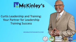 Curtis Leadership and Training Your Partner for Leadership Training Success