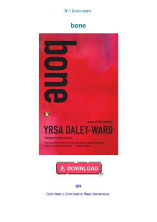 PDF Books bone