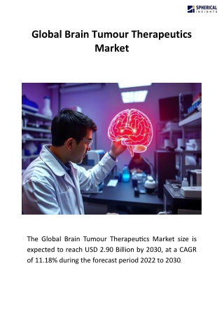 Global Brain Tumour Therapeutics Market