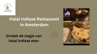Halal Indiase Restaurant in Amsterdam
