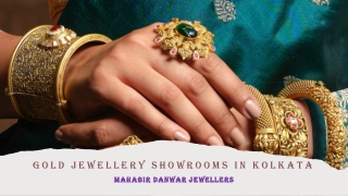 Gold Jewellery Showrooms in Kolkata