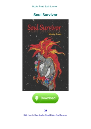 Books Read Soul Survivor