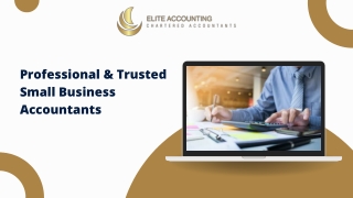 Professional & Trusted Small Business Accountants| Top-Notch Accounting Services