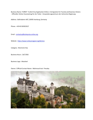 TURKEY  Turkish Visa Application Online | Immigration for Tourists and Business