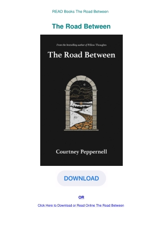 READ Books The Road Between