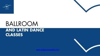 Get Ballroom & Latin Dance Lessons for Beginner to Advanced