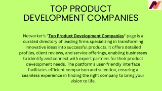 Top Product Development Companies _ Netvorker