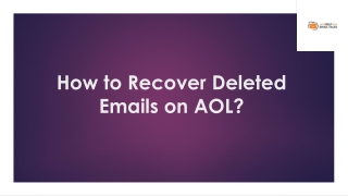 How to Recover Deleted Emails on AOL?