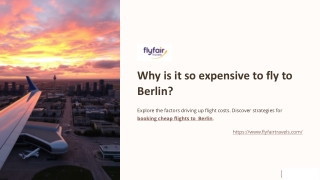 Why is it so expensive to fly to Berlin.