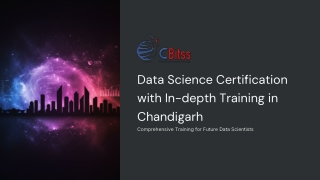 Data Science Certification with In-depth Training in Chandigarh
