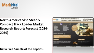 North America Skid Steer & Compact Track Loader Market Research Report: Forecast