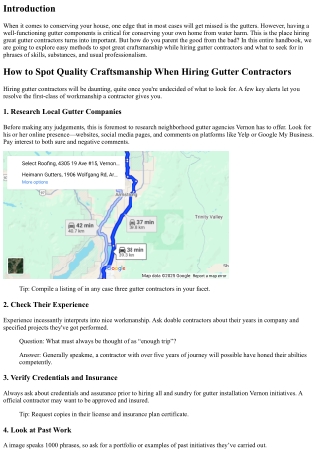 “How to Spot Quality Craftsmanship When Hiring Gutter Contractors”