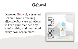 Gehwol