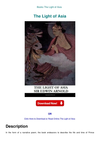 Books  The Light of Asia