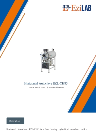 Horizontal-Autoclave-EZL-CH85