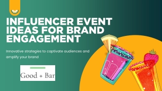 Influencer Event Ideas for Brand Engagement