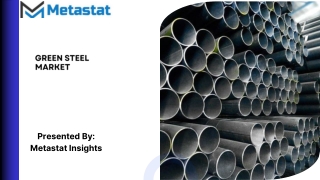 Green Steel Market Size & Share, Analysis 2031