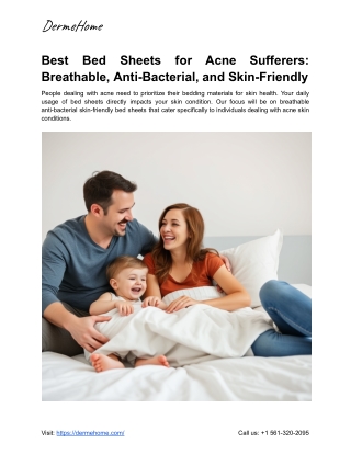 Best Bed Sheets for Acne Sufferers_ Breathable, Anti-Bacterial and Skin-Friendly