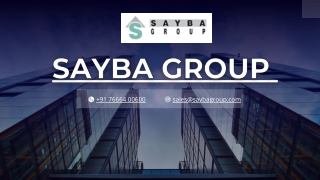 Sayba Group: Mumbai's Trusted Real Estate Developer.