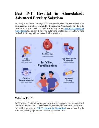 Best IVF Hospital in Ahmedabad