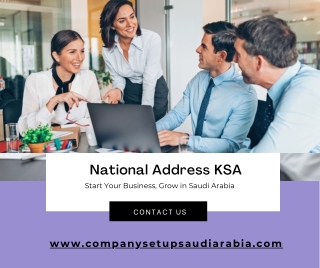 All About National Address in KSA