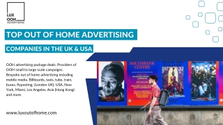 Effective Billboard Advertising in London A Complete Guide