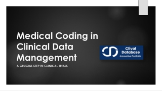 Medical Coding in Clinical Data Management