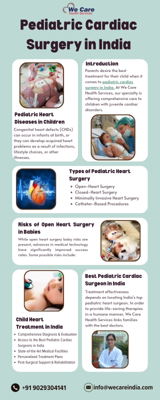 Pediatric Cardiac Surgery in India