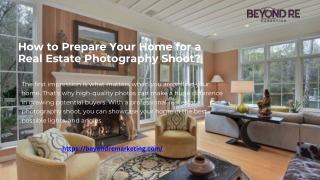 How to Prepare Your Home for a Real Estate Photography Shoot