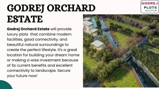 Godrej Orchard Estate
