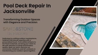 Pool Deck Repair In Jacksonville