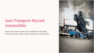 Auto Transport
