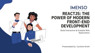 ReactJS The Power of Modern Front-End Development