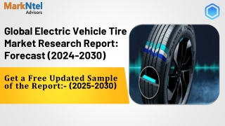 Electric Vehicle Tire Market Share, Size and Future Projections 2024-30FY