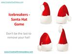 Icebreakers - Santa Hat Game