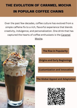 The Evolution of Caramel Mocha in Popular Coffee Chains