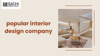 popular interior design company