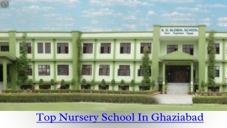 Top Nursery School In Ghaziabad
